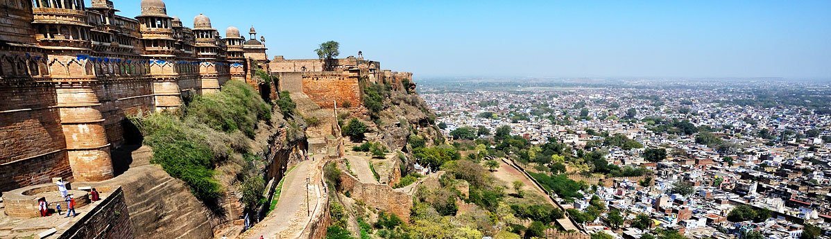 Gwaliar Fort in Gwaliar