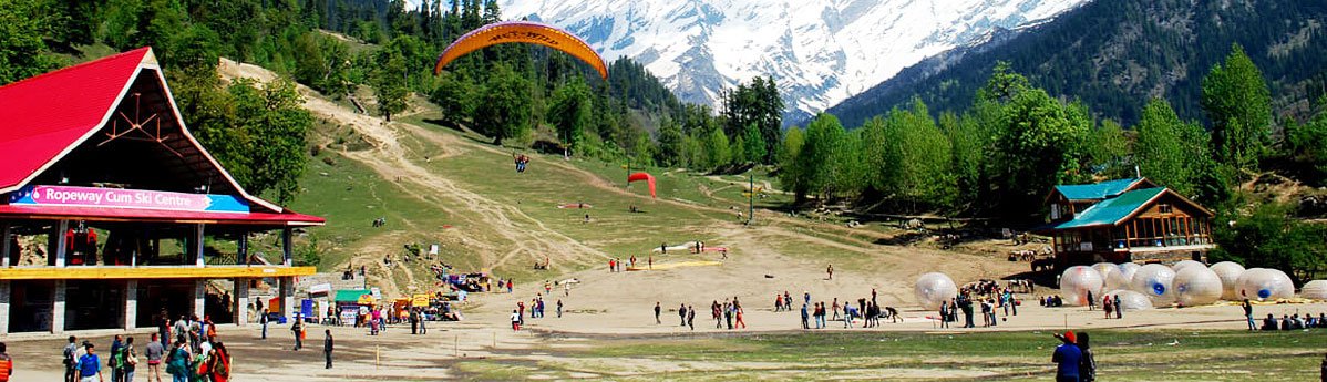 Zorbing in Kullu Manali