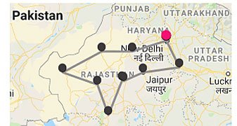 route map